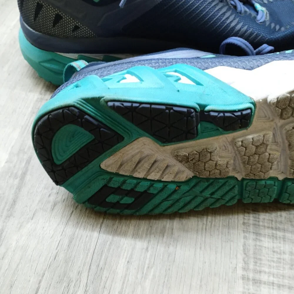 HOKA One One Blue Turquoise Running Shoes Women's 10